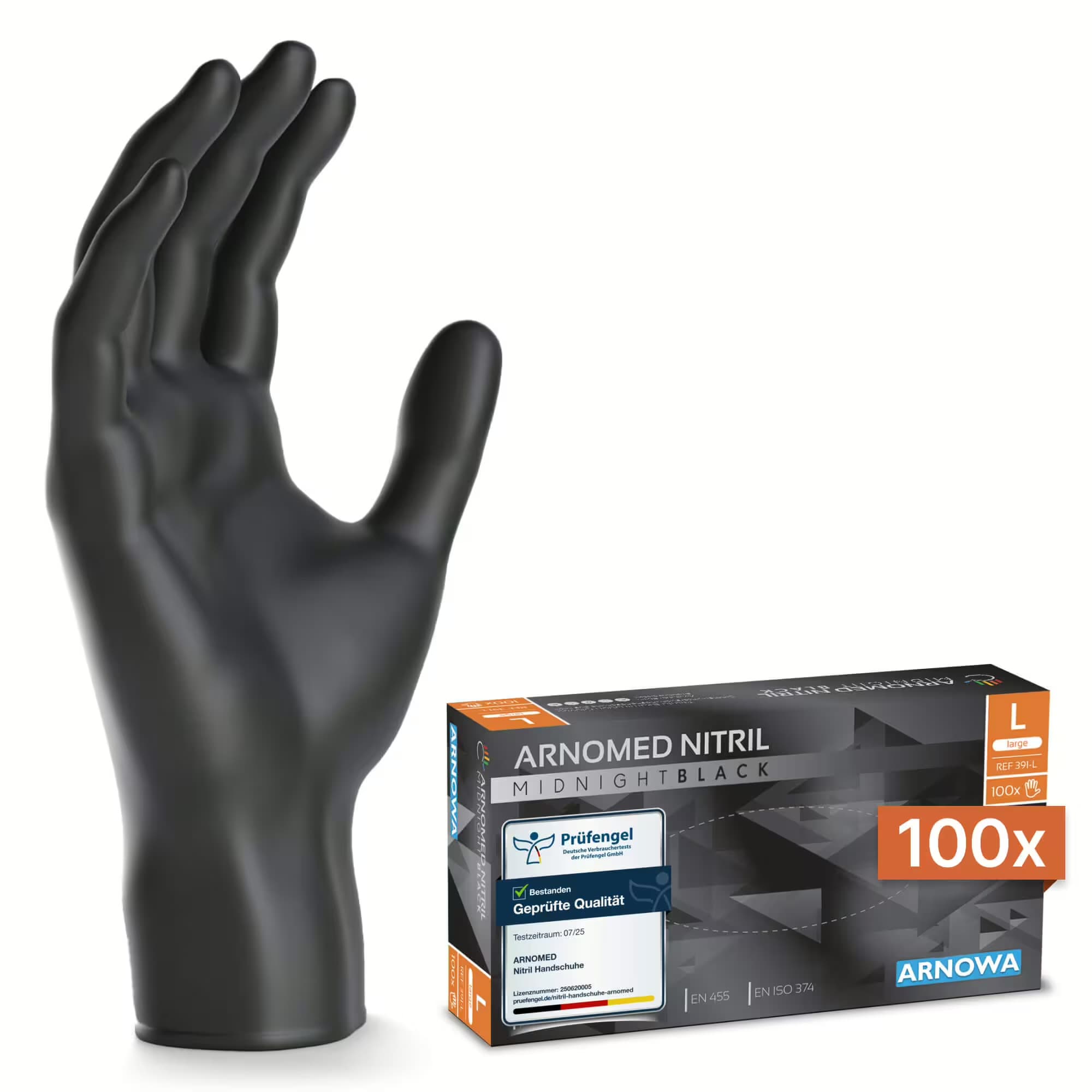 Handschuhe Schwarz L