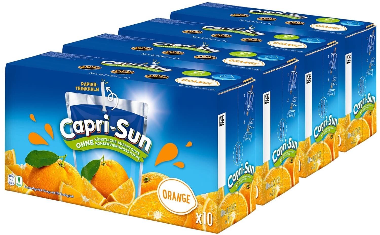 Capri-Sun Orange (10 x 200ml) 4er-Pack
