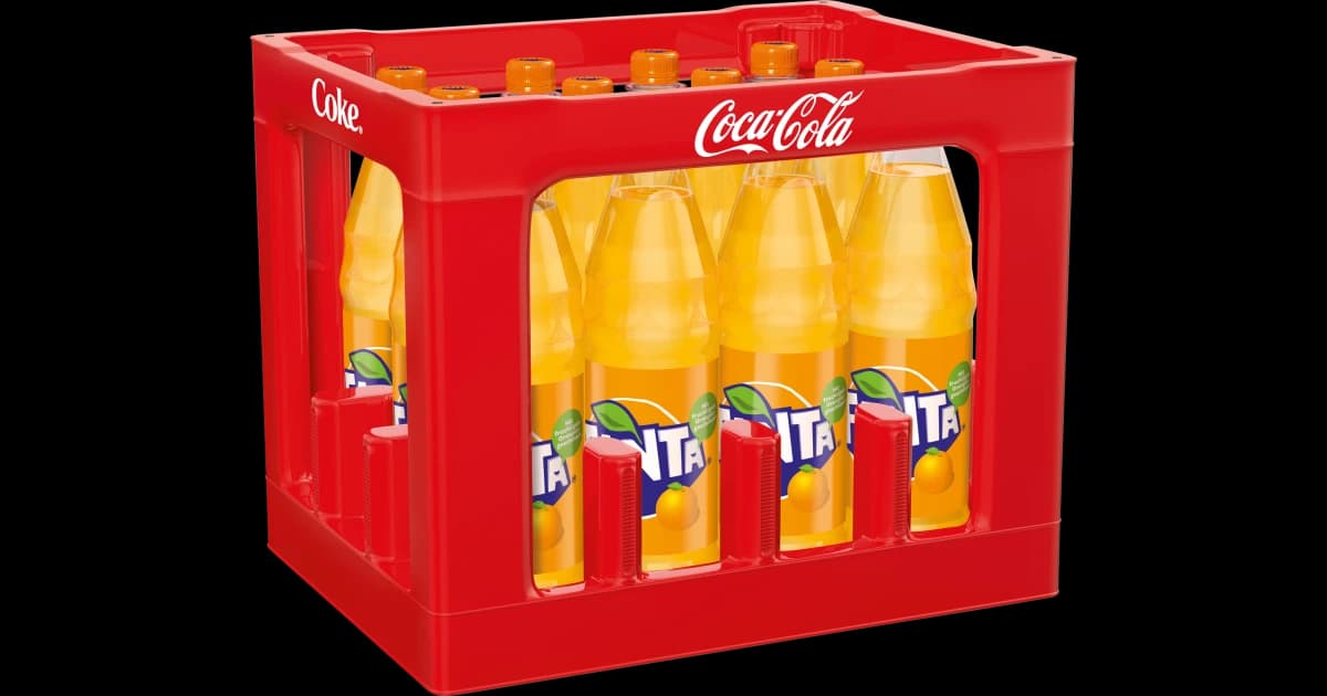 Fanta Orange Kasten 12 x 1 l PET Mehrweg