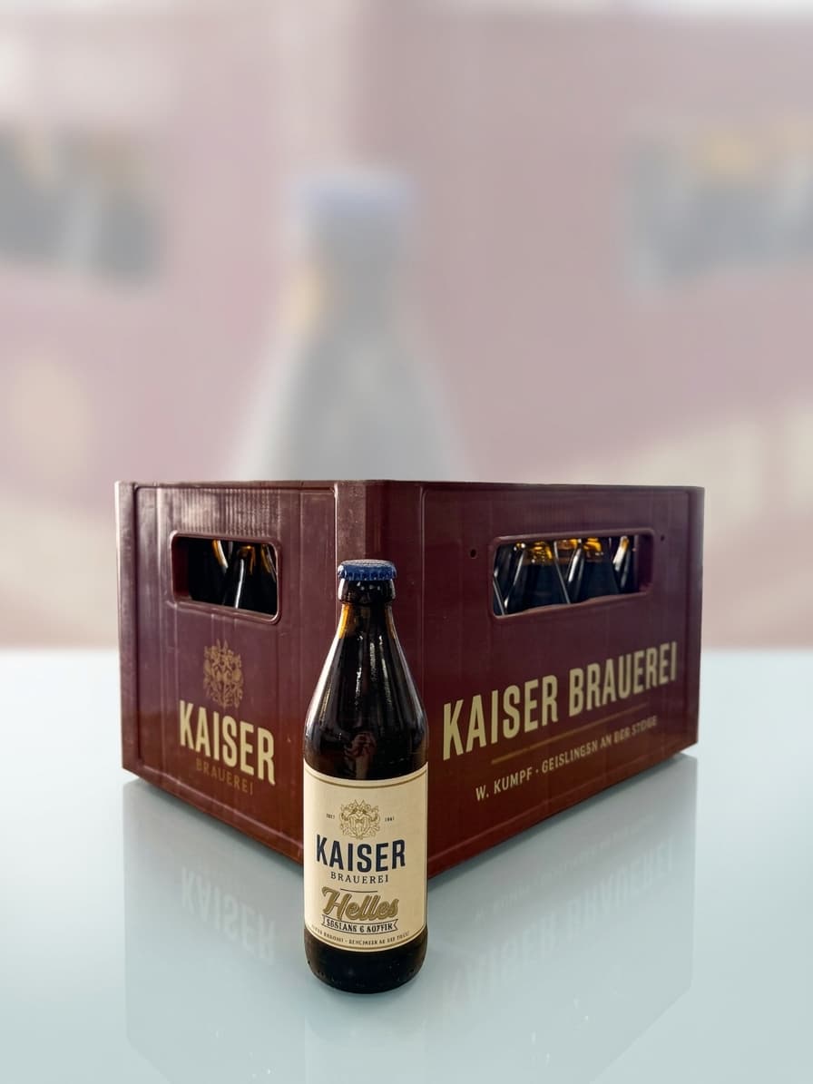 Kaiser Brauerei Helles Schlank & Süffig